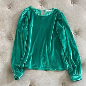 Green Velvet Tucker & Tate Top